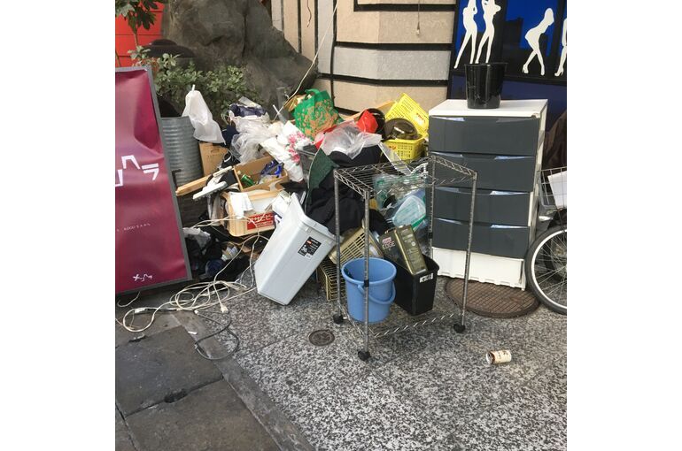 岐阜県岐阜市柳ヶ瀬で不用品回収の対応-品物：家具