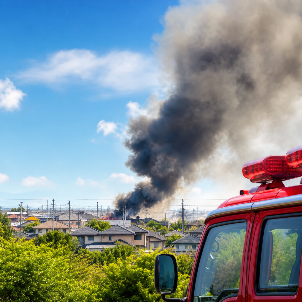 岩沼の火事、7月19日に確認した5件